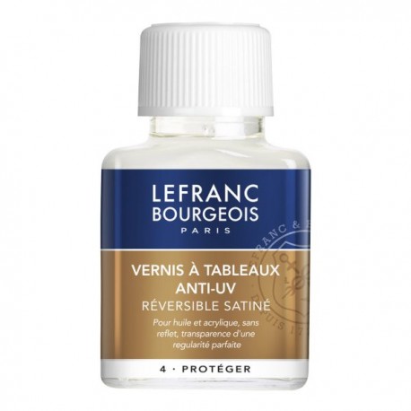 75ml BARNIZ DE CUADROS ANTI UV SATINADO (Lefranc & Bourgeois)