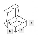 CAJA TAPA ABATIBLE (Beskid IIa C) 190x150x144 mm